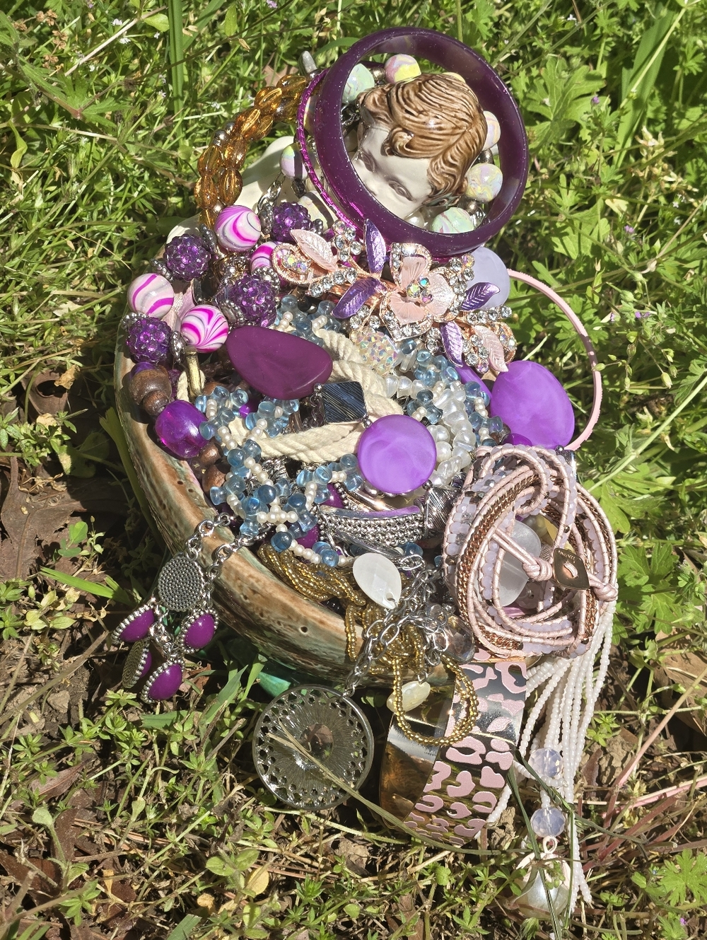 Mystiacl Mystery Mermaid Fairy Themed Jewerly Jar